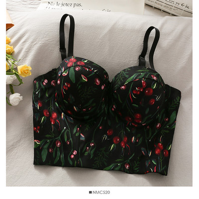 Novi model ženske poprsje na tanke naramenice u bijeloj i crnoj boji