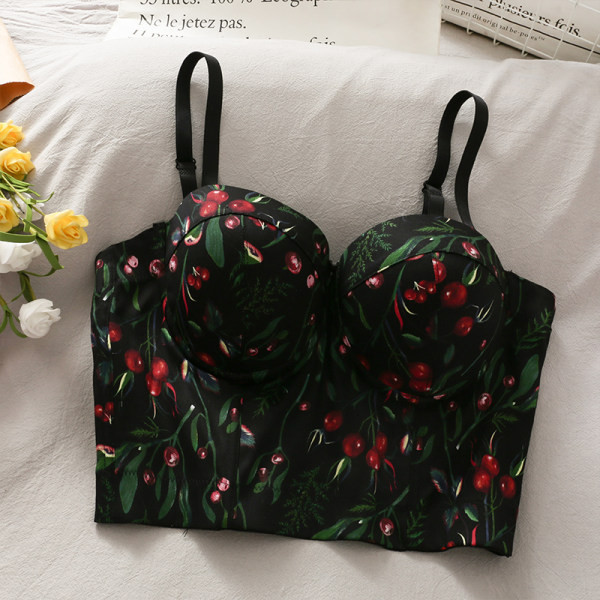 Novi model ženske poprsje na tanke naramenice u bijeloj i crnoj boji