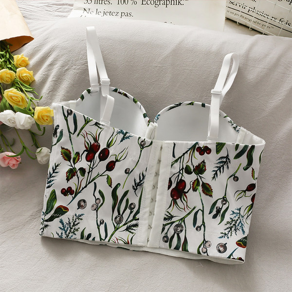 Novi model ženske poprsje na tanke naramenice u bijeloj i crnoj boji