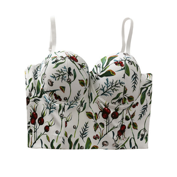 Novi model ženske poprsje na tanke naramenice u bijeloj i crnoj boji