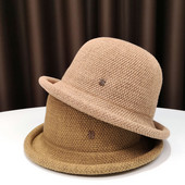 Palarie de dama cu decor metalic