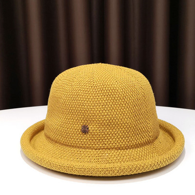 Palarie de dama cu decor metalic