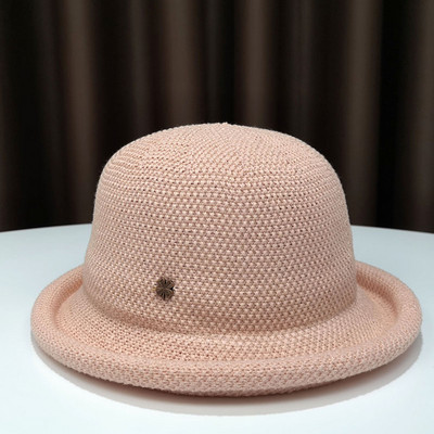 Palarie de dama cu decor metalic