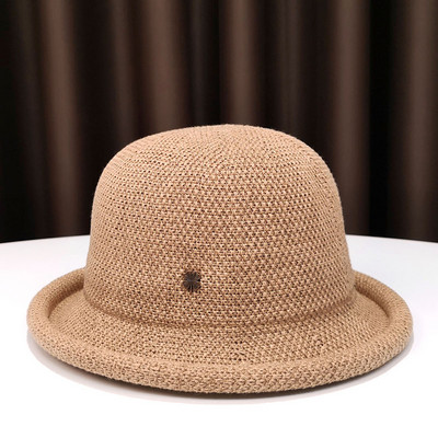 Palarie de dama cu decor metalic