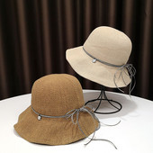 Καλοκαιρινό  γυναικείο καπέλο με κορδέλα