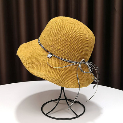 Καλοκαιρινό  γυναικείο καπέλο με κορδέλα