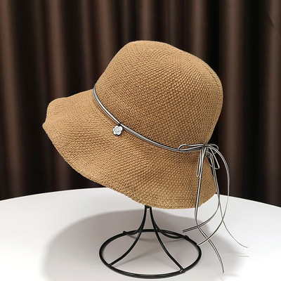Καλοκαιρινό  γυναικείο καπέλο με κορδέλα