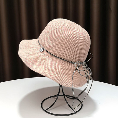 Καλοκαιρινό  γυναικείο καπέλο με κορδέλα