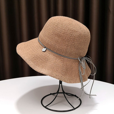 Καλοκαιρινό  γυναικείο καπέλο με κορδέλα
