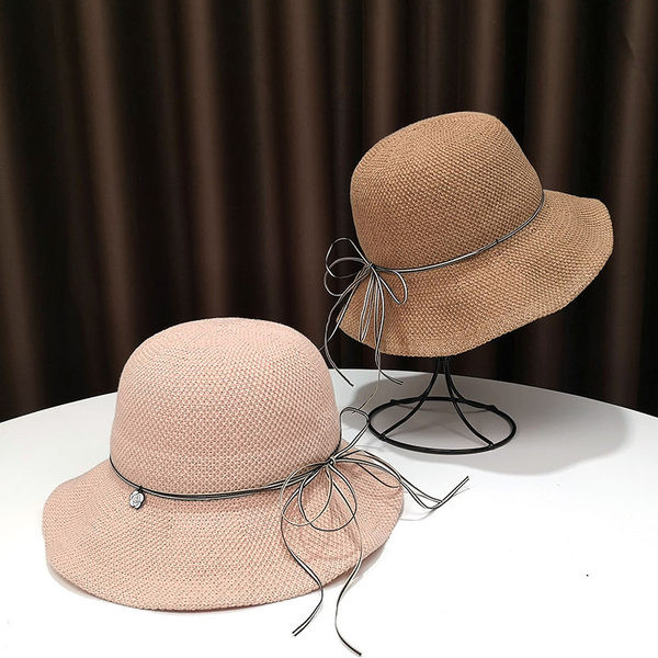 Καλοκαιρινό  γυναικείο καπέλο με κορδέλα