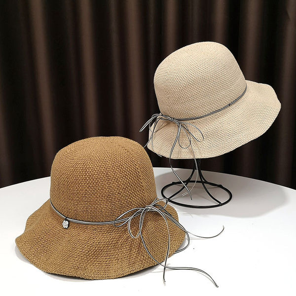 Καλοκαιρινό  γυναικείο καπέλο με κορδέλα