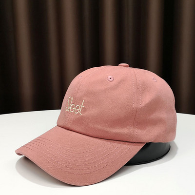 Καλοκαιρινό γυναικείο καπέλο με γείσο και κέντημα