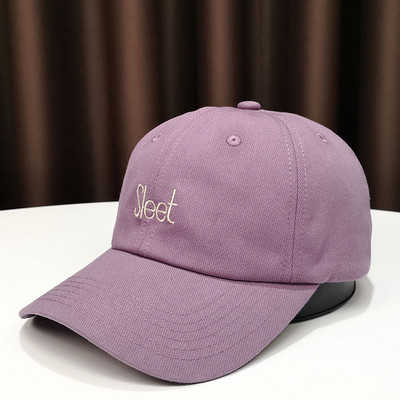 Καλοκαιρινό γυναικείο καπέλο με γείσο και κέντημα