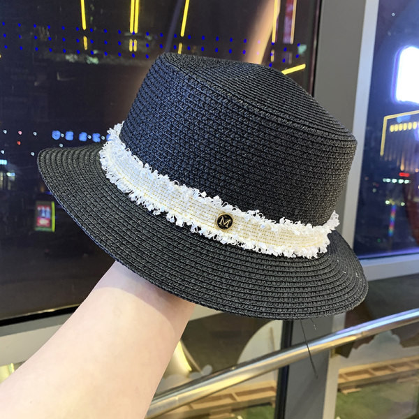 Palarie de dama moderna cu franjuri potrivita pentru vara in mai multe culori