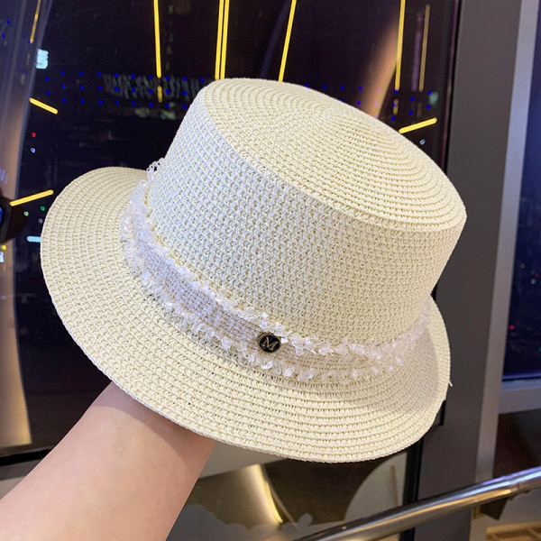 Palarie de dama moderna cu franjuri potrivita pentru vara in mai multe culori