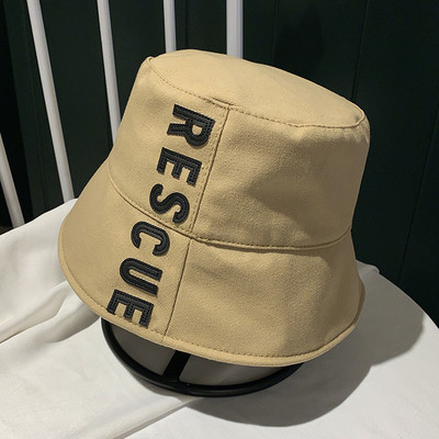 Pălărie casual de pescuit cu inscripție