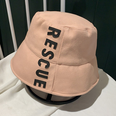 Pălărie casual de pescuit cu inscripție