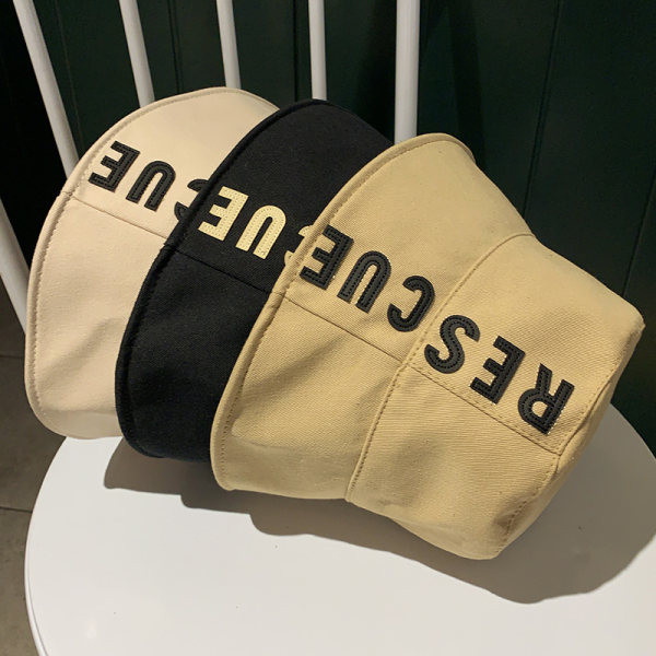 Pălărie casual de pescuit cu inscripție