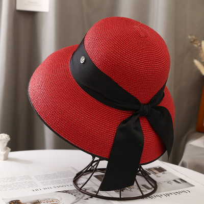 Γυναικείο ρετρό καπέλο με κορδέλα