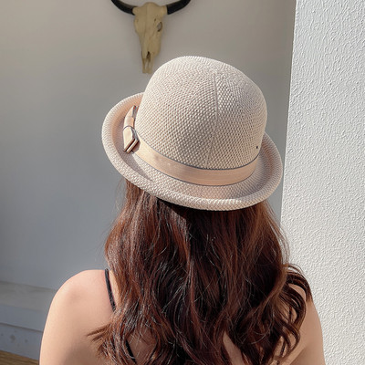 Καλοκαιρινό  γυναικείο καπέλο με κορδέλα