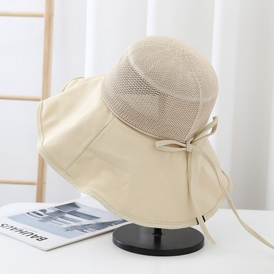 Palarie de pescuit de dama moderna cu sireturi