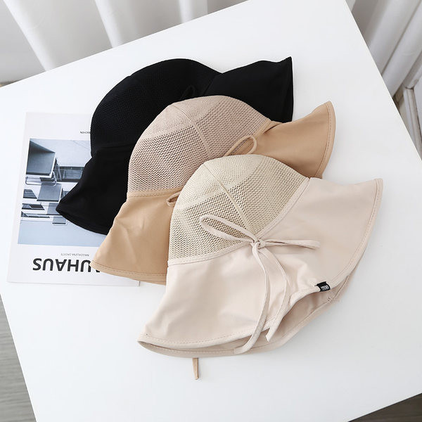 Palarie de pescuit de dama moderna cu sireturi