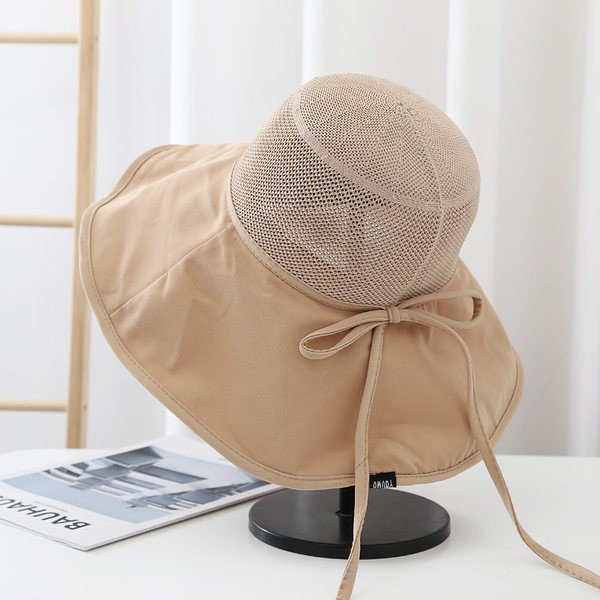 Palarie de pescuit de dama moderna cu sireturi