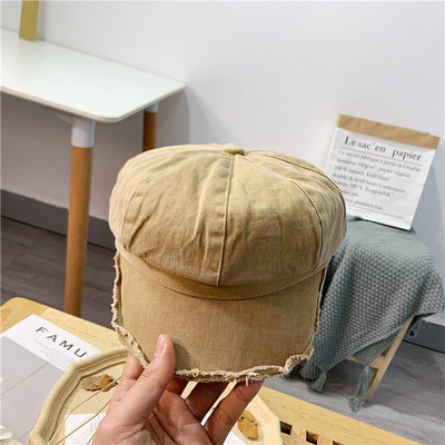 Palarie textila dama cu vizor