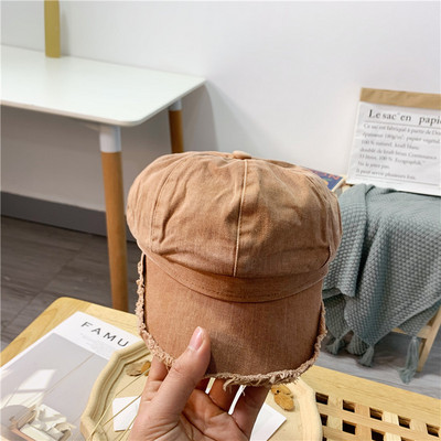 Palarie textila dama cu vizor