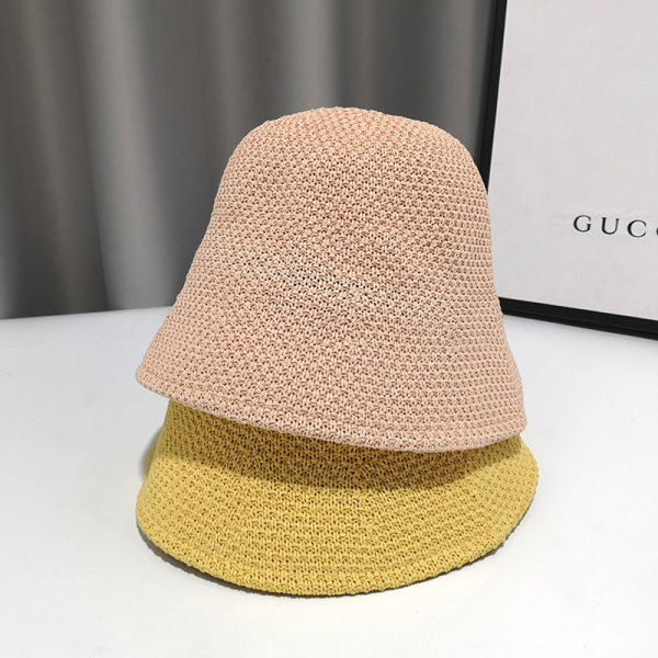 Palarie de paie dama in mai multe culori cu panglica