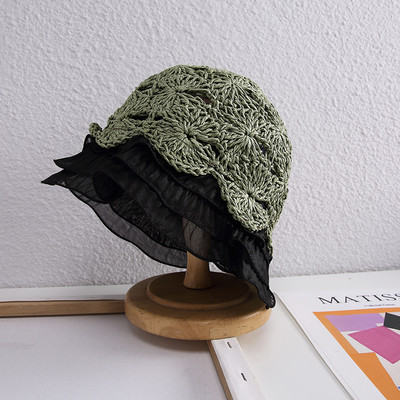 Palarie de pescuit dama model nou cu dantela