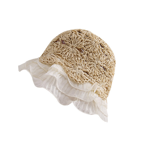 Palarie de pescuit dama model nou cu dantela