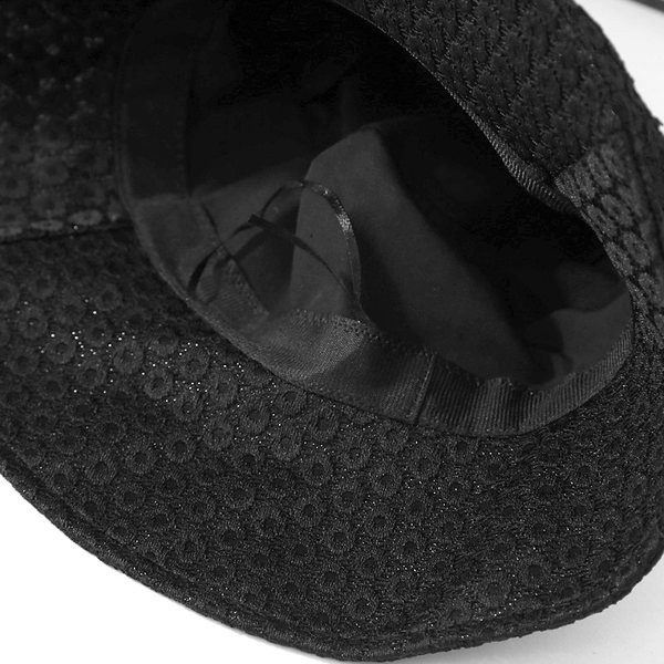 Palarie de dama model nou cu decor metalic