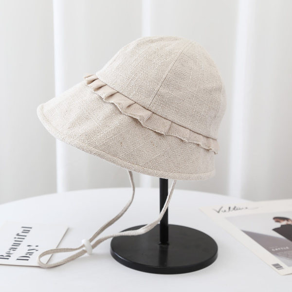 Palarie de dama model nou cu cravate si bucle