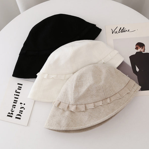 Palarie de dama model nou cu cravate si bucle