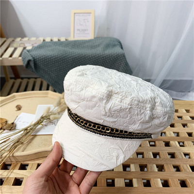 Bereta dama cu decor metalic