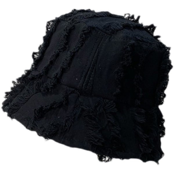 Palarie de pescuit de dama cu franjuri