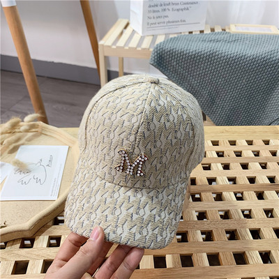 Palarie de dama cu vizor si pietre de decor