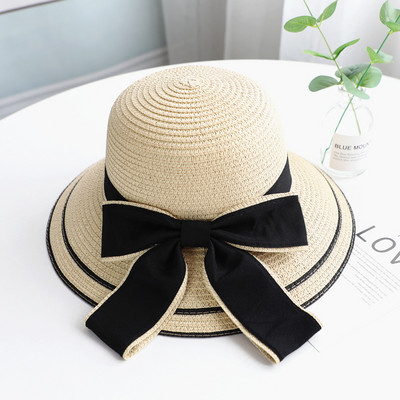 Καλοκαιρινό γυναικείο καπέλο με κορδέλα