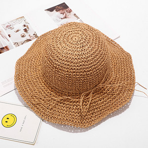 Palarie de plaja dama model nou cu sireturi