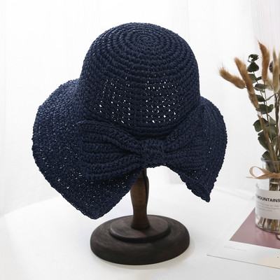 Γυναικείο καπέλο με κορδέλα-κατάλληλο για την παραλία