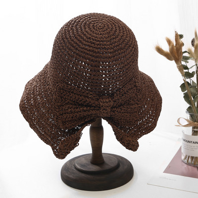 Γυναικείο καπέλο με κορδέλα-κατάλληλο για την παραλία