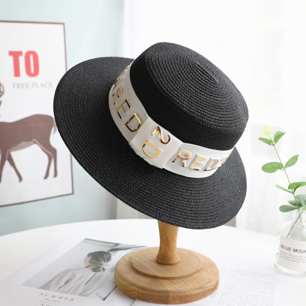 Palarie de vara de dama cu vizor si boru