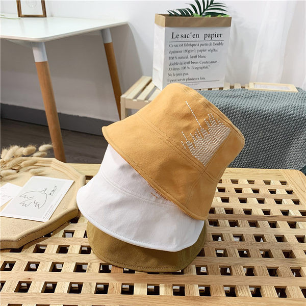 Palarie de pescuit unisex cu broderie