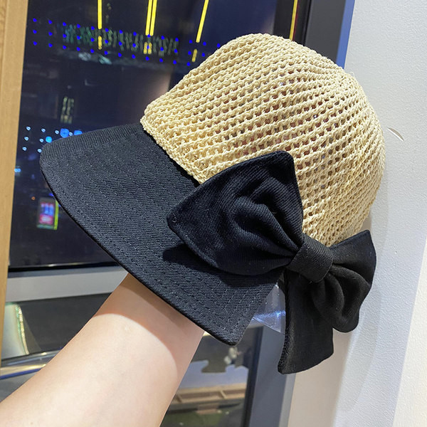 Palarie de dama model nou cu panglica de pescuit