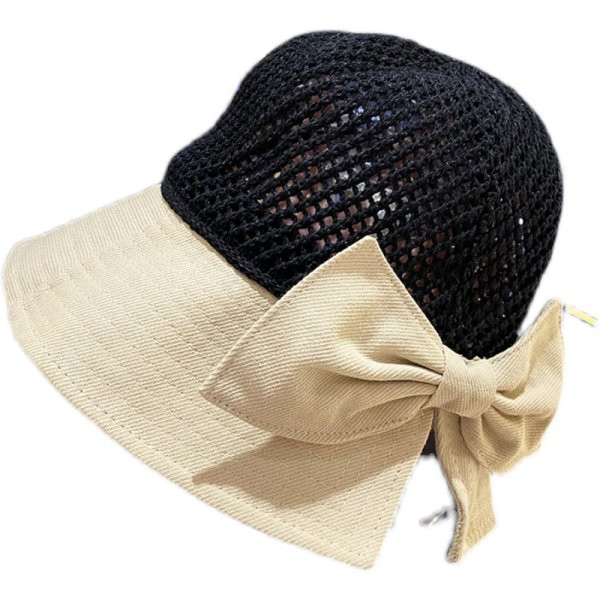 Palarie de dama model nou cu panglica de pescuit