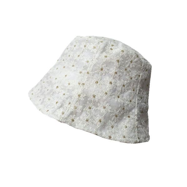 Palarie de pescuit de dama cu flori