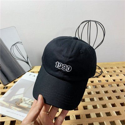 Casual καπέλο με καπέλο μπέιζμπολ με κέντημα