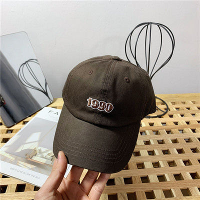 Casual καπέλο με καπέλο μπέιζμπολ με κέντημα