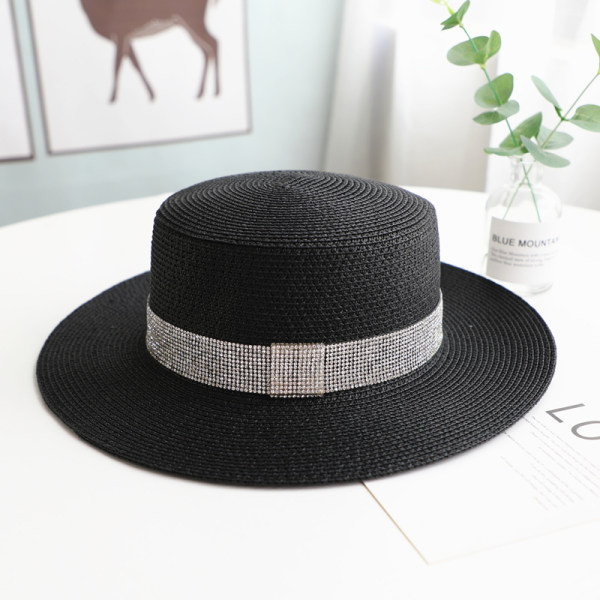 Palarie de vara dama cu vizor si pietre